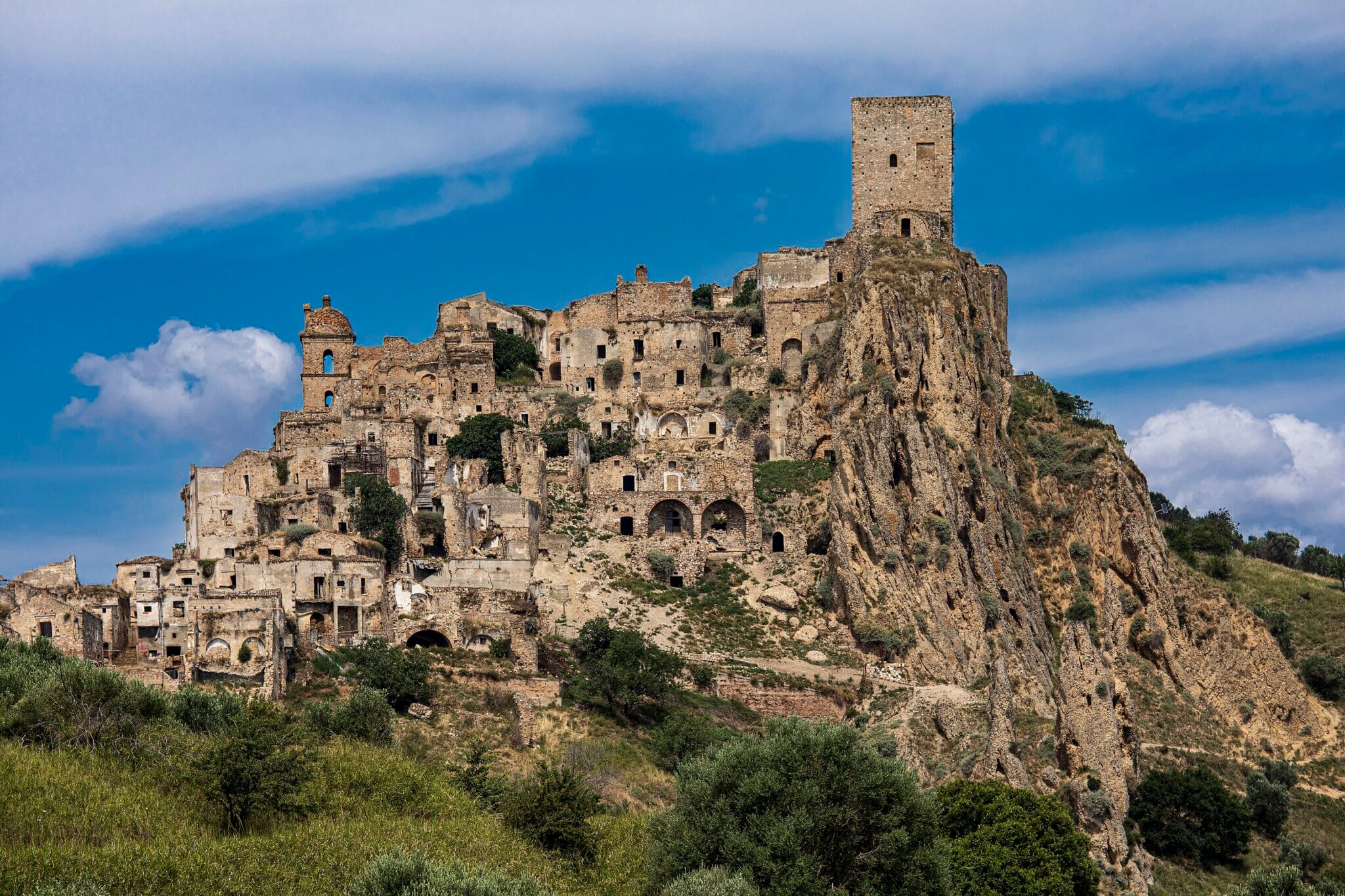 The ghost town of Craco