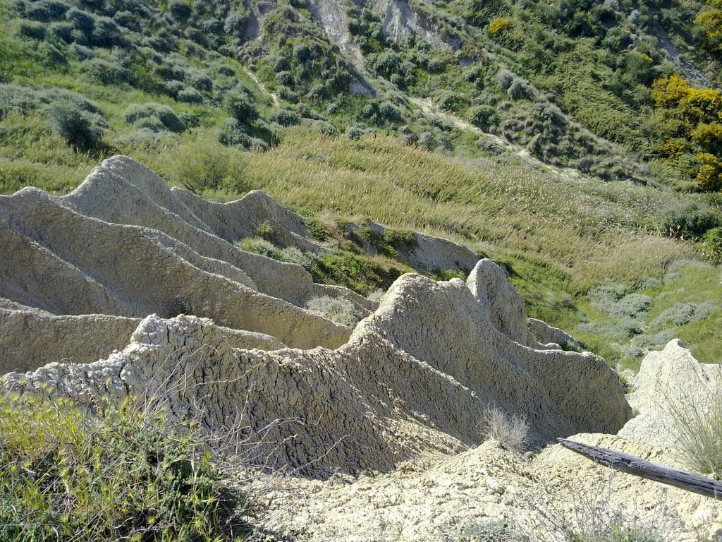 Landscape of the Calanchi reserve, Montalbano Jonico