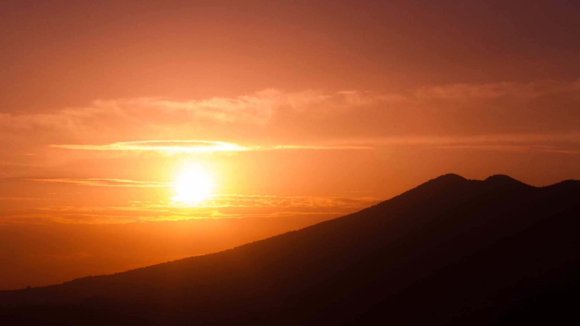 Aerial view of Lago Piccolo di Monticchio surrounded by forest