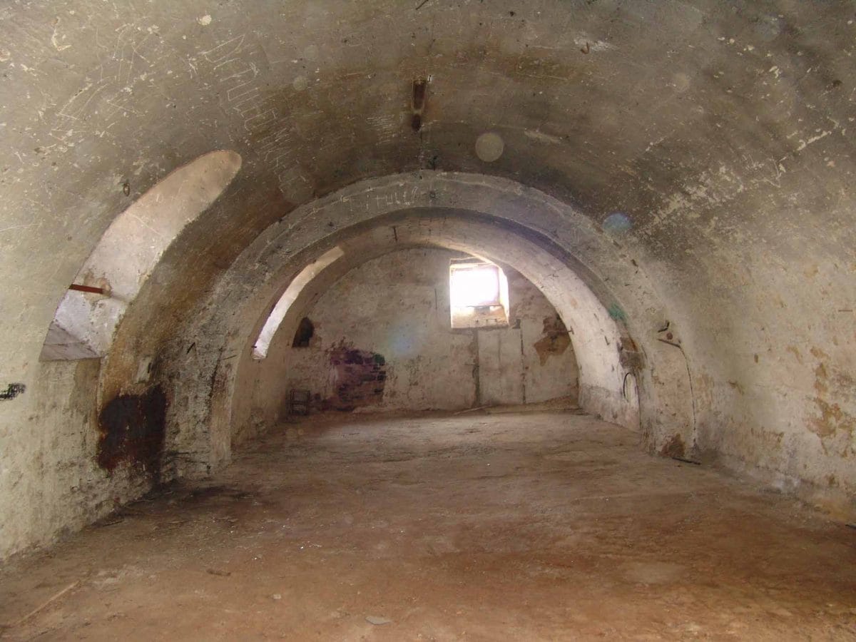 Historic building facade in Palazzo San Gervasio