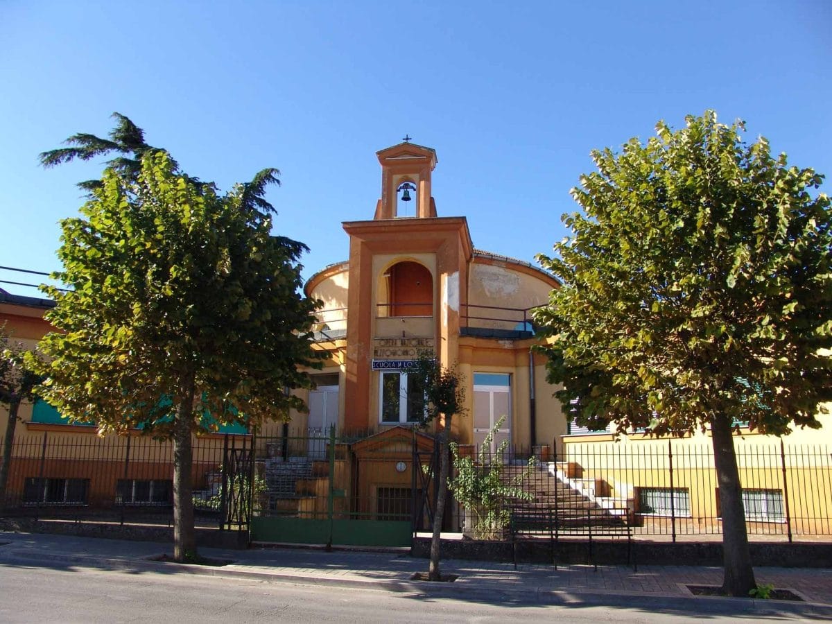 The main piazza of Palazzo San Gervasio