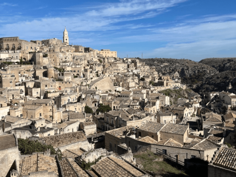 The white houses of Pisticci, Basilicata