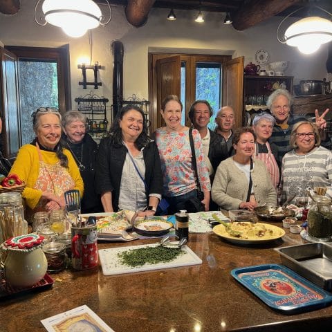 Cooking class at Poggio Etrusco, Val d'Orcia