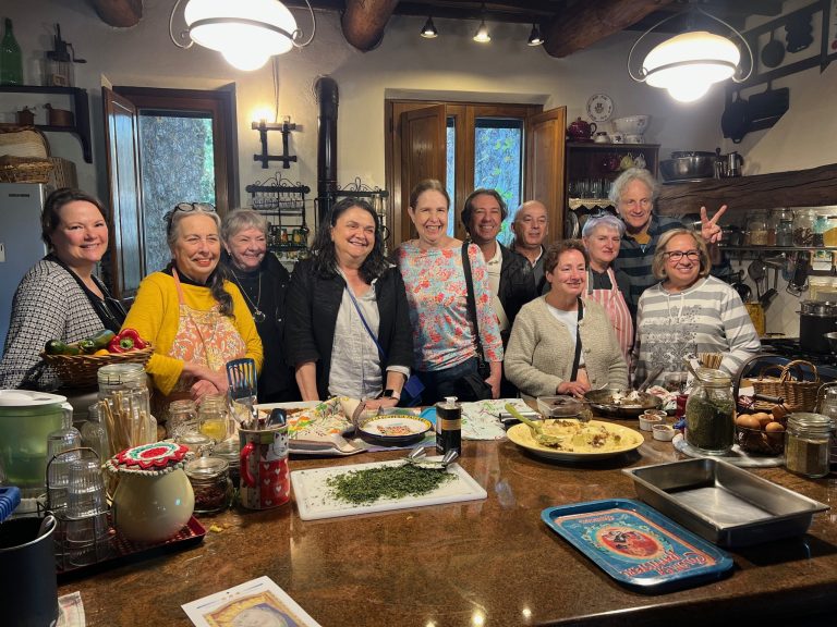 Cooking class at Poggio Etrusco, Val d'Orcia